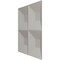 Ekena Millwork 19 5/8in. W x 19 5/8in. H Foster EnduraWall Decorative 3D Wall Panel Covers 2.67 Sq. Ft. WP20X20FOISG - alternate 6
